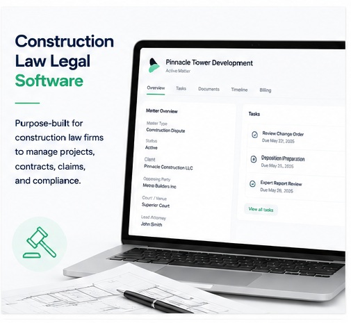 Real estate law software